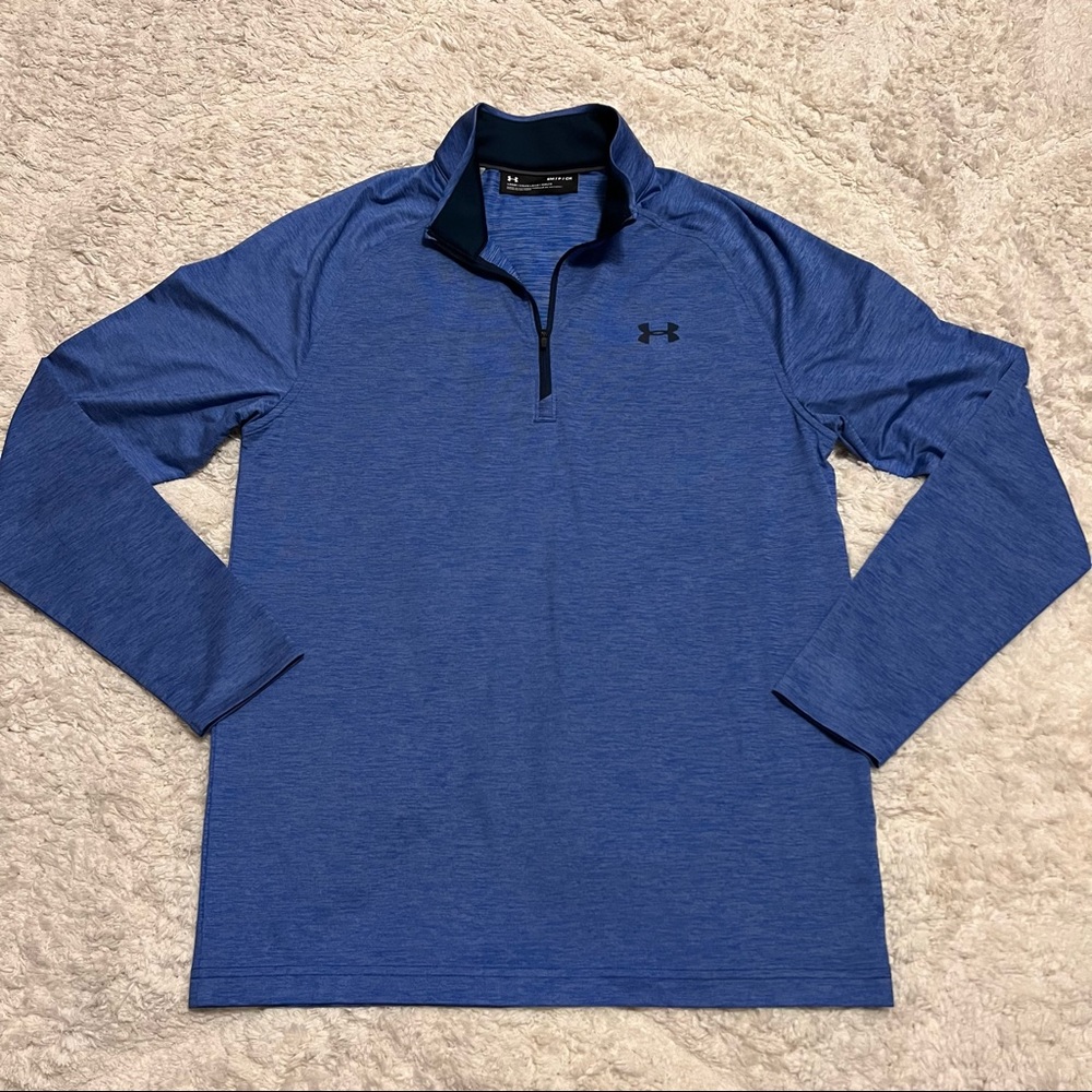 New Mens UNDER ARMOUR 1/4 zip pullover